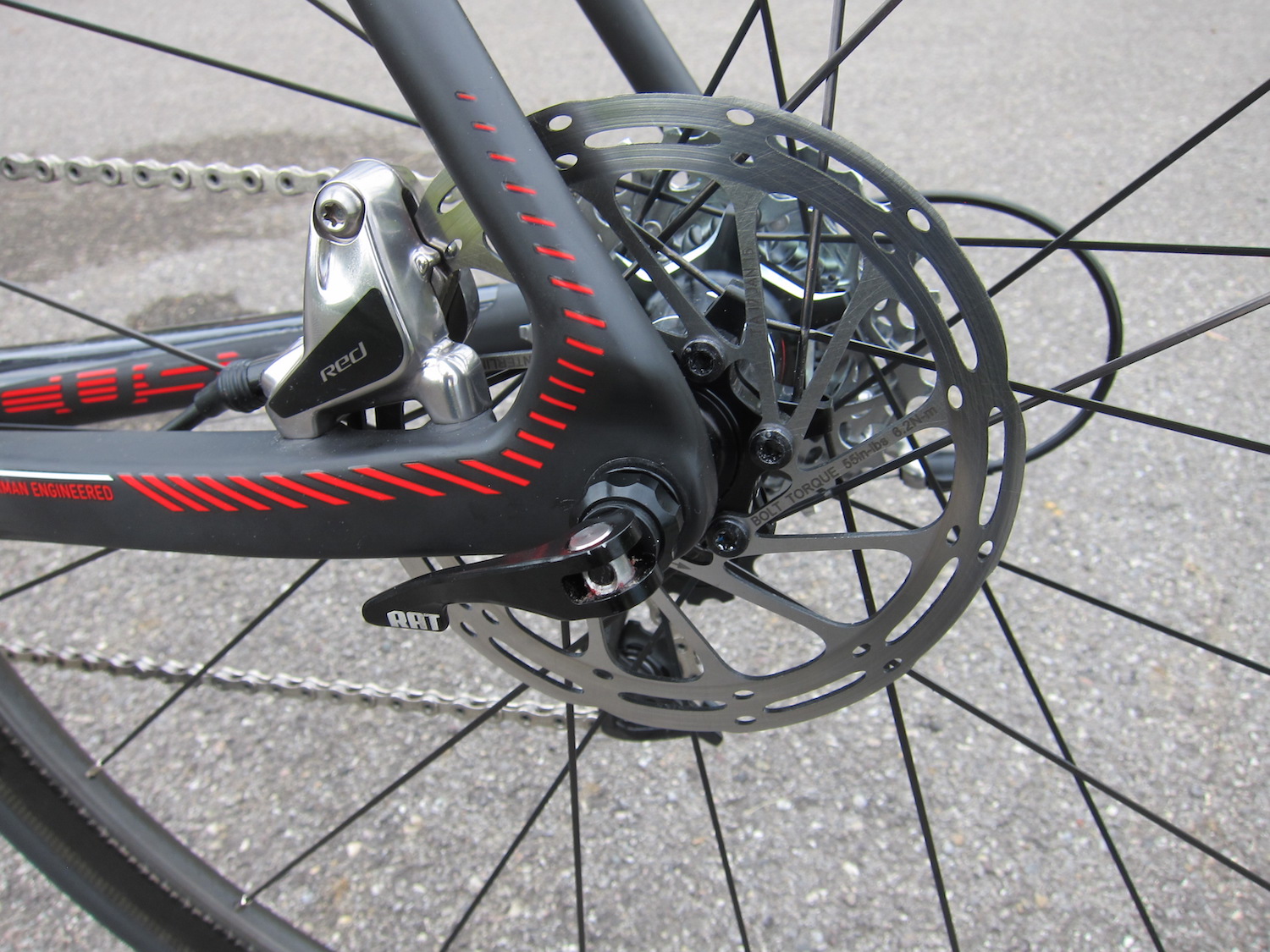 shimano disc with sram brakes